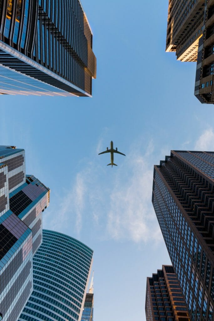 Flugscham Fliegen