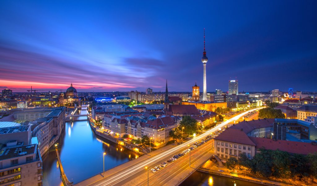Blick über Berlin, lizensiert bei Adobe Stock