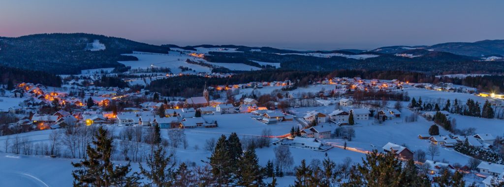 Neuschönau im WInter, lizensiert bei Adobe Stock