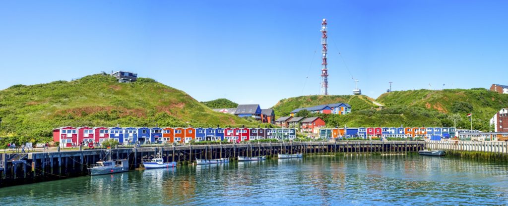 Helgolang Hummerbuden, lizensiert bei Adobe Stock