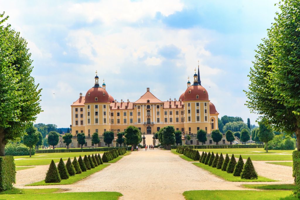 Schloss Moritzburg, lizensiert bei Adobe Stock