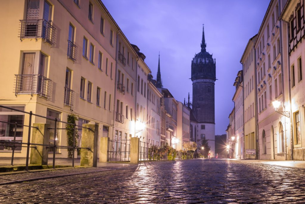 Schlosskirche Lutherstadt Wittenberg, lizensiert bei Adobe Stock
