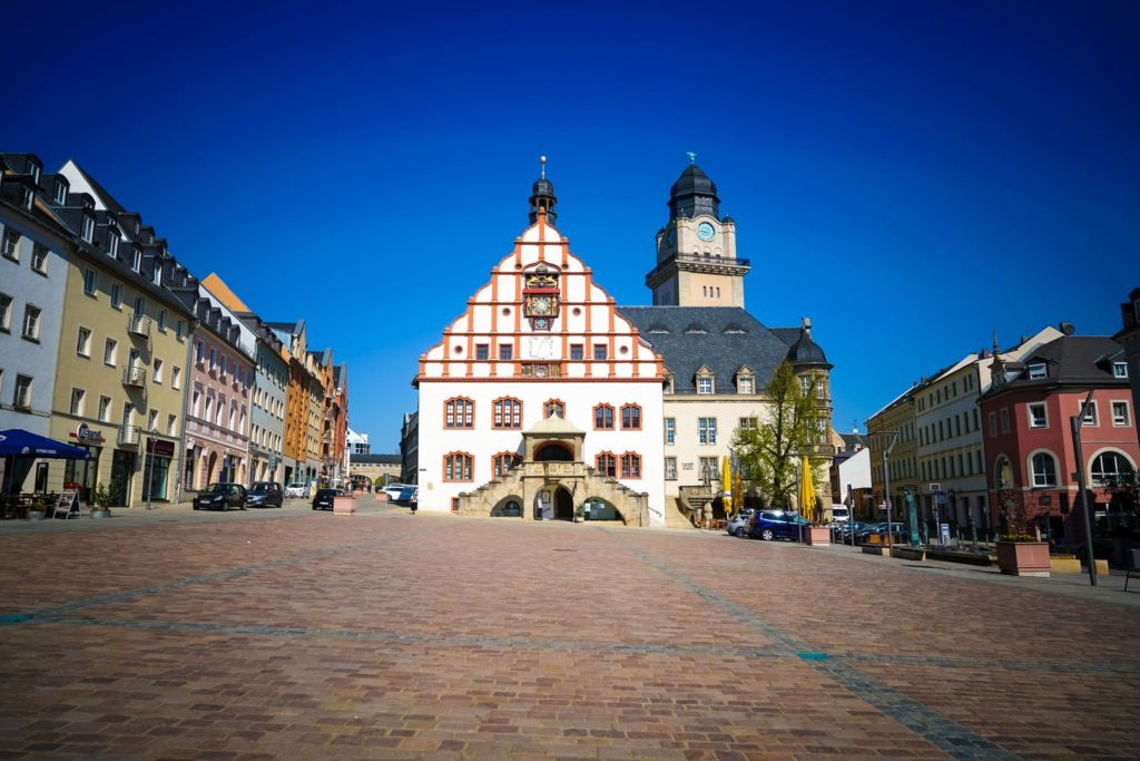 Rathaus Plauen, lizensiert bei Adobe Stock