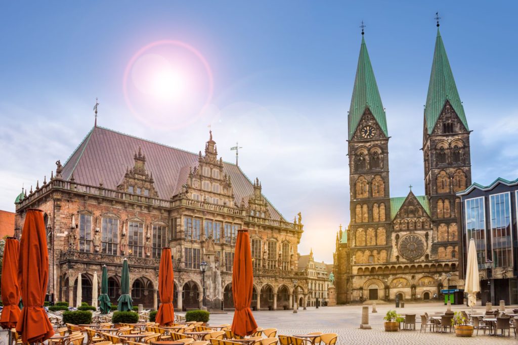 Bremen Marktplatz, lizensiert bei Adobe Stock