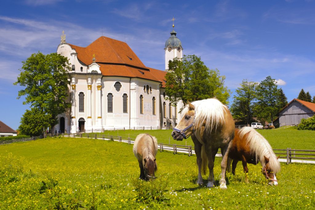 Wieskirche, lizensiert bei Adobe Stock
