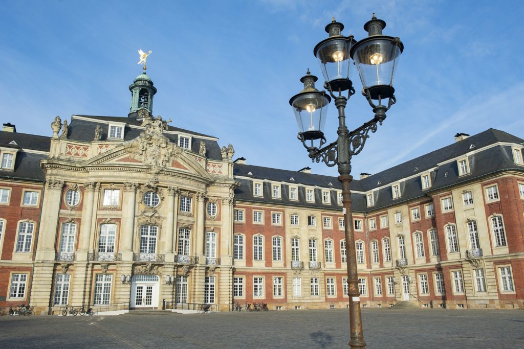 Universitätsgebäude Münster, lizensiert bei Adobe Stock