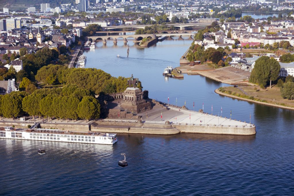 Deutsches Eck, lizensiert bei Adobe Stock