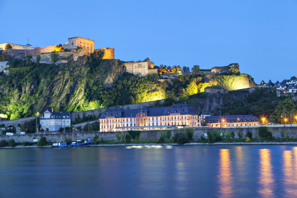 Festung Ehrenbreitstein , lizensiert bei Adobe Stock