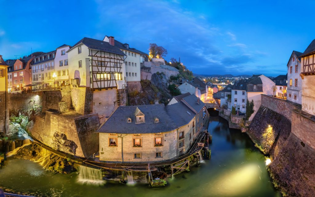 Saarburg, lizensiert bei Adobe Stock