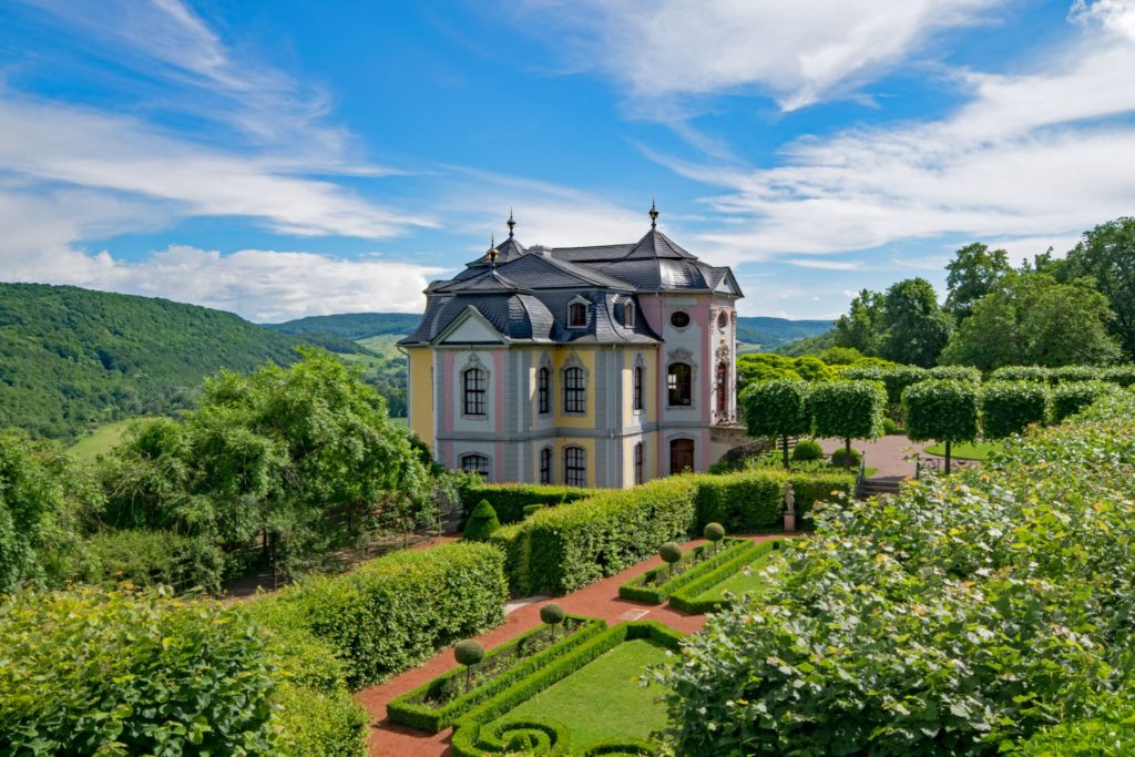 Rokokoschloss Dornburg, lizensiert bei Adobe Stock